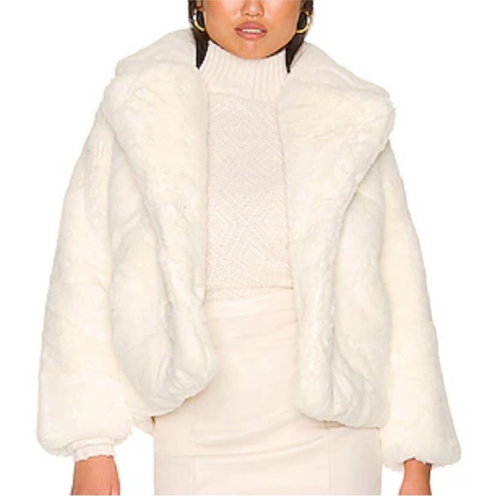 APPARIS - faux fur coat NWT retail $600